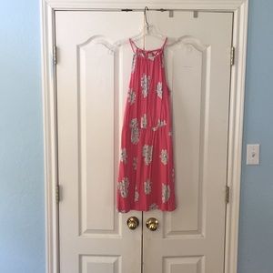 Pink Floral Sundress